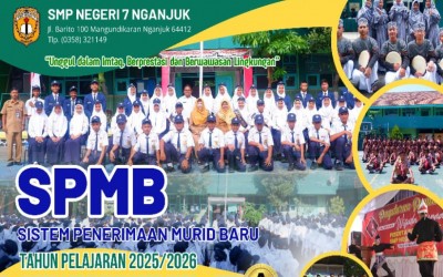 Informasi SPMB SMPN 7 Nganjuk Tahun Pelajaran 2025/2026